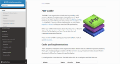 Desktop Screenshot of php-cache.com