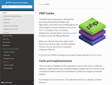 Tablet Screenshot of php-cache.com